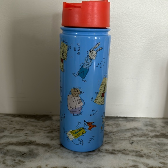 Disney Zootopia stainless steel water bottle NWOT - Picture 1 of 3
